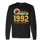 Jahrgang 1992 Limited Edition Ich Habe Einen Großen Traum Langarmshirts