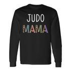 Judo Mama Judoka Frauen Geschenk – Lustige Judomutter Langarmshirts