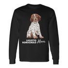 Lagotto Romagnolo Wasserhund Trüffelhund Hundehalter Hunde Langarmshirts