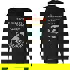 A Legend Was Born Jahrestag Vintage Farben Langarmshirts