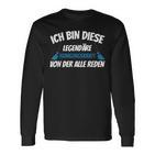 Legendäre Reinigungskraft Putzen Reinigen Spruch Langarmshirts