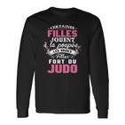 Les Vraies Filles Font Du Judo V2 Long Sleeve T-Shirt