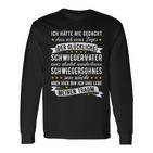 Lustiges Schwiegervater Geschenk Schwiegersohn Spruch Langarmshirts