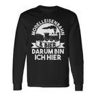 Modelleisenbahn Eisenbahn Modellbau Langarmshirts