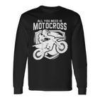 Motocross Für Biker I Dirt Bike I Cross Enduro Langarmshirts