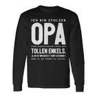 Opa Enkel Team Langarmshirts, Lustiges Spruch Geburtstag