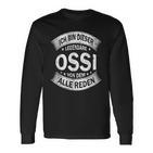 Ostdeutscher Ich Bin Dieser Legendäre Ossi Spruch Langarmshirts