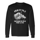 Papa Et Fils Partenaire De Pêche Long Sleeve T-Shirt