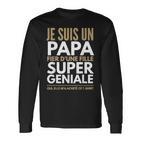 Papa Mädchen Geburtstags Langarmshirts, Witziges Herren Langarmshirts