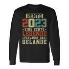 Rente 2023 Eine Echte Legende Verlässt Das Gelände Retro Langarmshirts