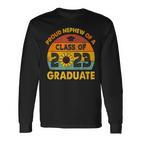 Sonnenblume Senior Proud Neffe Klasse 2023 Graduate Vintage Langarmshirts