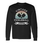 Vintage Pickleball Legend Lustiges Dink Master Geschenk Langarmshirts