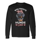 Weltbeste Hunde Oma Dackel Liebhaber Frauchen Langarmshirts