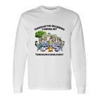 Camping Vorhersage Fürs Wpchenende Long Sleeve T-Shirt