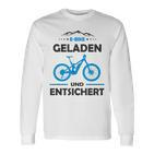 E-Mtb Geladen Und Entsichert E-Bike Langarmshirts