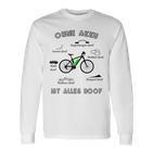 Herren E-Bike Mtb Spruch Für Emtb Radfahrer Mountainbiker Langarmshirts