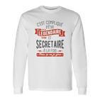 T-Shirt Secretaire Legendaire Long Sleeve T-Shirt