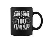 100 Geburtstag Tolles Geschenk Für Ihre 100 Jahre Alte Oma Tassen
