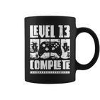 13 Jahre Geburtstags Junge Gamer Level 13 Complete Tassen
