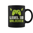 1989 30 Geburtstag Geschenk Level 30 Complete Gamer Tassen