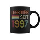 25 Geburtstag Legendär Seit 1997 Geschenk Tassen