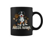 Australian Shepherd Mama Mutter Hund Spruch Fun Aussie Tassen