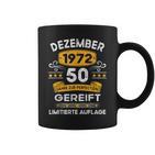 Dezember 1972 Lustige Geschenke 50 Geburtstag Tassen