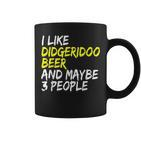 Didgeridoo Spruch Australien I Like Beer  Didgeridoo Tassen