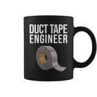 Duct Tape Engineer Heimwerker Lustiges Duct Tape Tassen