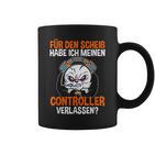 Gamer Zocker Controller Lustiges Gaming Zocken Games Spruch Tassen