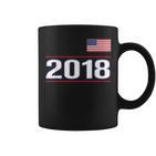 Geburtstag 2018 Tassen mit Amerikanischer Flagge für Männer und Frauen