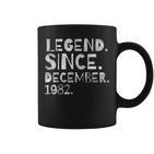 Geburtstagslegende Dezember 1982 Tassen für Männer und Frauen
