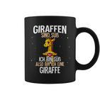 Giraffen Sind Süß Giraffe Tassen