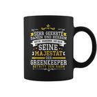 Greenkeeper Geschenk Fußball  Rasenplatz Pflege Sprüche Tassen