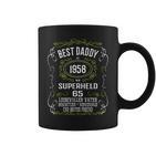 Herren 65 Geburtstag Mann Geschenk Best Daddy Papa Vater 1958 Tassen