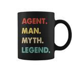 Herren Agent Mann Mythos Legende Tassen