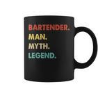 Herren Barkeeper Mann Mythos Legende Tassen