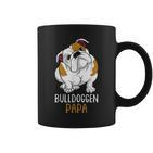 Herren Bulldoggen Papa Hundehalter Englische Bulldogge Tassen
