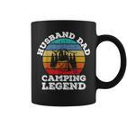 Husband Dad Camping Legend Tassen