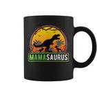 Mamasaurus T-Rex Mama 2 Kinder Dino Mutter Muttertag Tassen