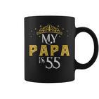 My Papa Is 55 Years Old 1967 55 Geburtstag Geschenk Für Papa Tassen