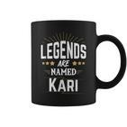 Personalisiertes Legends Tassen mit KARI Design, Unikat Tee