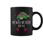 Power Hockey-Zwerg Weihnachts-Tassen, Passender Familien-Pyjama