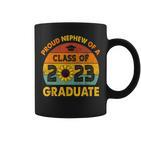 Sonnenblume Senior Proud Neffe Klasse 2023 Graduate Vintage Tassen