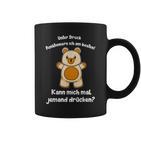 Süßer Teddy Witziger Spruch Teddybär Umarmung Liebe Witz Tassen