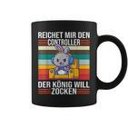 Zocken Reichet Mir Den Controller König Konsole Gamer V2 Tassen