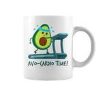 Its Avo-Cardio Time Avocardio Fitness Ernährung Avocado Tassen