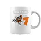 Kinder Braaaap Im 7 Dirt Bike Motocross 7 Geburtstag Tassen