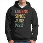 100 Jahre Alter Geburtstag Männer Frauen Geboren Mai 1922 Hoodie