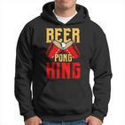 Beer Pong King Alkohol Trinkspiel Beer Pong V2 Hoodie